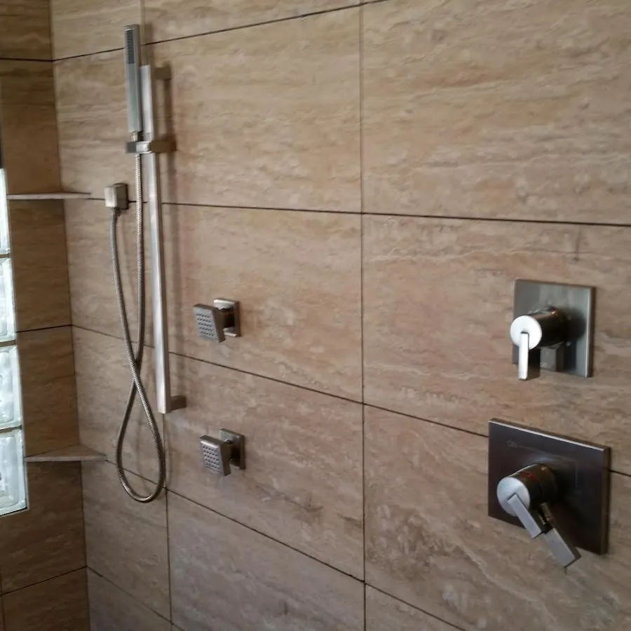 Shower fixture installation for Water Heater Replacement in Westborough